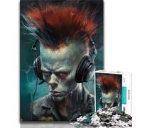 Skeleton Clown 1000 Piece Jigsaw Puzzles for Teenagers Gifts,Stress Reliever Difficult Challenge Enhance Love between Couples 50x75cm