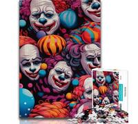 Skeleton Clown 2000 Pieces Jigsaw Puzzles for Adults And Teens,Staycation Kill Time Every Piece Is Unique - Challenging Family Fun Game 70x100cm