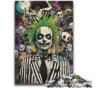 Skeleton Clown Jigsaw Puzzles for Adults 2000 Piece Puzzle,Help The Brain Exercise Addictive Toys to Cultivate Patience A Work of Art (70X100cm)