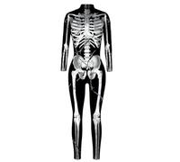 Skeleton Costume Digital Printing Stage Performance Costumes
