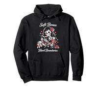Skeleton Costume Woman Pajama Book Reading Dark Romance Pullover Hoodie
