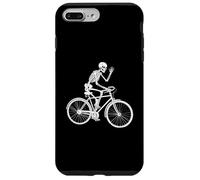 Skeleton Cyclist Waving Bike Rider Halloween Case for iPhone 7 Plus/8 Plus