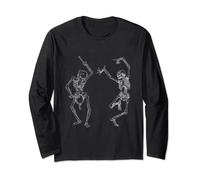 Skeleton Dance of Death, Danse Macabre Halloween Long Sleeve T-Shirt