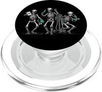 Skeleton Dancing Nurse Halloween Funny ER RN Nursing Student PopSockets PopGrip for MagSafe