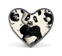 Skeleton Death Moth Fashion Heart Brooch Pins Lightweight Enamel Lapel Pin for Women Men, Hat Bag Jacket Clothing Accessory Jewelry Gift, Love form, Aluminum, no gemstone