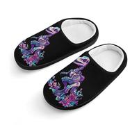 Skeleton Dinosau Bones Paleontologist Slippers Warm House Shoes Home Travel Spa Hotel Slipper Boys Girls 28-29