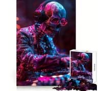 Skeleton DJ 1000 Piece Jigsaws for Adults Puzzle Mental Logic Toy Stress Free Firm Cut Amazing Present 50x75cm