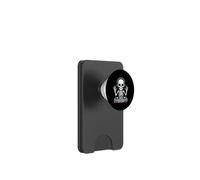 Skeleton DJ Halloween DJ Spooky Beats Mixer PopSockets PopWallet for MagSafe