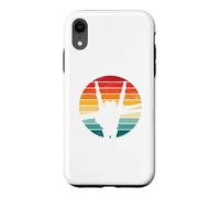 Skeleton Drummer Rock And Roll Drums Music Lover Retro Drum Case for iPhone XR