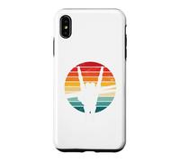 Skeleton Drummer Rock And Roll Drums Music Lover Retro Drum Case for iPhone XS Max