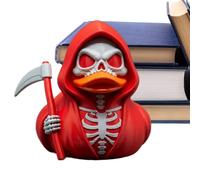 Skeleton Duck - Gothic Duck | Figure Holding Scythe, Multicolor Rubber Ducks with Halloween Theme, Collectible Skeleton Duck for Decoration Bookshelf Halloween