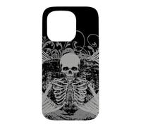 Skeleton Fairy Grunge Y2K Aesthetic Butterfly Gothic Case for iPhone 15 Pro