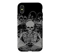 Skeleton Fairy Grunge Y2K Aesthetic Butterfly Gothic Case for iPhone X/XS