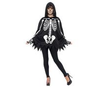 Skeleton Fancy Dress Unisex Adult Costume Accessories Kit