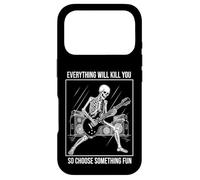 Skeleton Guitar Everything Will Kill You Choose Fun Case for iPhone 17 Pro