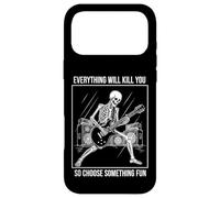 Skeleton Guitar Everything Will Kill You Choose Fun Case for iPhone 17 Pro Max