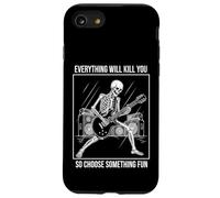 Skeleton Guitar Everything Will Kill You Choose Fun Case for iPhone SE (2020) / 7/8