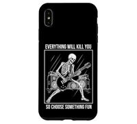 Skeleton Guitar Everything Will Kill You Choose Fun Case for iPhone XS Max