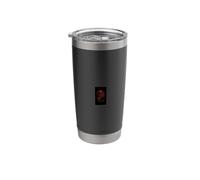 Skeleton Guitarist Dark Grunge Punk Rock Stainless Steel Insulated Tumbler