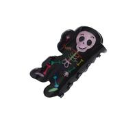 Skeleton Hair Clips, Horror Hair Clip, 3.15 x 1.97 Inches Halloween Barrettes Accessories, Creepy Yet Fun Hairstyle Decor for Girls and Women, Daily Wear, Work, Home, Parties, Holidays, Weddings