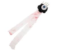 Skeleton Hand Eyeball Hair Clip for Women, Punk Gothic Style | Gauze and Plastic Build, 47x7.5x6cm Size, for Wigs, Hair Extensions, School Plays, Stage Performances