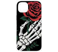 Skeleton Hand Holding Rose Tattoo Gothic Dark Romantic Art Case for iPhone 14 Plus