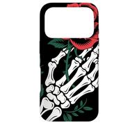 Skeleton Hand Holding Rose Tattoo Gothic Dark Romantic Art Case for iPhone 17 Pro