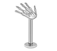 Skeleton Hand Lip Stud, 8mm Halloween Gothic Ear Stud Accessories For Women, Stainless Steel Skull Claw Piercing Jewellery, Unisex,1 Pieces