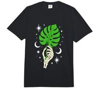 Skeleton Hand Monstera Celestial Gothic Comfort Colors Adult Heavyweight T-Shirt