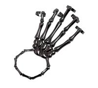 Skeleton Hand Ring Bracelet | Halloween Skeleton Hand Bracelet With Ring Made A - Gothic Jewelry For Men Women And Gift, Consulte la descripción, See description, See description