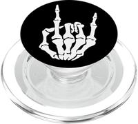 Skeleton Hand Rock On Sign Bone PopSockets PopGrip for MagSafe
