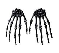 Skeleton Hands Halloween Statue - Skeleton Claws Decoration for Halloween, Prank Props Fake Arms Hanging Decoration for Fireplace Desk Window Sill Film Night
