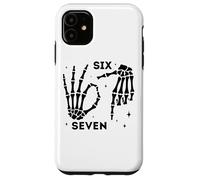 Skeleton Hands Six Seven Theme Design Case for iPhone 11