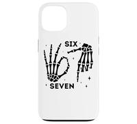 Skeleton Hands Six Seven Theme Design Case for iPhone 13
