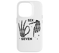 Skeleton Hands Six Seven Theme Design Case for iPhone 14 Pro