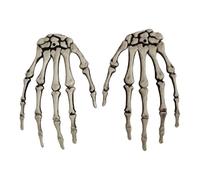 Skeleton Hands, Skeleton Hands, 2 Scary Hand Bone Accessories | Realistic Model of Halloween Skeleton Hands Sectioned Full Size for Decoration Accessories