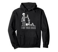 Skeleton Humor I Got Your Back Halloween Costume Pullover Hoodie