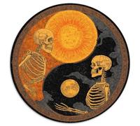 Skeleton Jigsaw Puzzles Challenge Toy Educational Games Home Decoration for Adults& Teenager Age 14 Years Up 1000pcs (67.5x67.5cm)