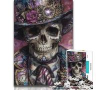 Skeleton Jigsaw Puzzles for Adults 1000 Pieces,Family Game Stress Reliever Difficult Challenge Great Gifts And Toys 38x26cm