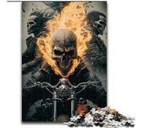 Skeleton Knight JigsawPuzzle 1000 Pieces for Teenagers, Challenging Game Toys Wall Decoration Unique Birthday And Xmas Gifts (26x38cm)