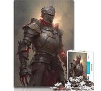 Skeleton Knight Jigsaws Puzzles 1000 Pieces for Adults Gifts,Challenging Game And Family Play Wall Decoration Unique Birthday And Xmas Gifts 38x26cm