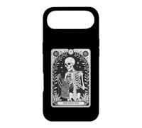 Skeleton Knitting The Knitter Tarot Card Case for iPhone Air
