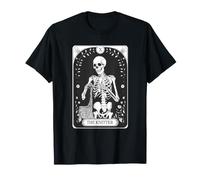 Skeleton Knitting The Knitter Tarot Card T-Shirt