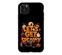 Skeleton Let's Get Spooky Halloween Witch Cute Costume Kids Case for iPhone 11 Pro Max