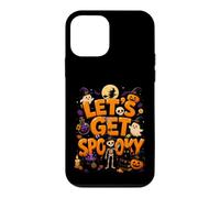 Skeleton Let's Get Spooky Halloween Witch Cute Costume Kids Case for iPhone 12 mini