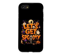 Skeleton Let's Get Spooky Halloween Witch Cute Costume Kids Case for iPhone SE (2020) / 7/8