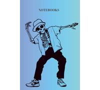 Skeleton Lined Notebook - Spooky Journal for Teens | Cool Halloween Writing Notebook: Trendy skeleton cover notebook with lined pages - perfect for ... note-taking, or as a unique Halloween gift.
