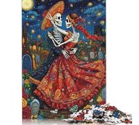 Skeleton_lovers Puzzle Challenging And Brainteasing Premium Cardboard Jigsaw Puzzle for Adults Teen Easter Gift 1000pcs (75x50cm)