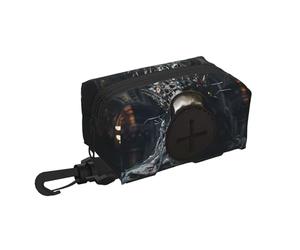 Skeleton Man with Crown Pet travel garbage bag storage bag Essentials for hiking or camping in the countryside Ensure you have an enjoyable experience
