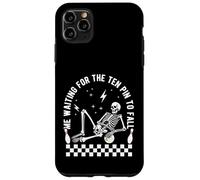 Skeleton Me Waiting for The Ten Pin to Fall Bowling Suspense Case for iPhone 11 Pro Max